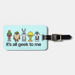 LOONEY TUNES™ Nerds - Alles voor mij Bagagelabel