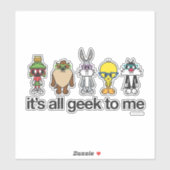 LOONEY TUNES™ Nerds - Alles voor mij Sticker (Vel)