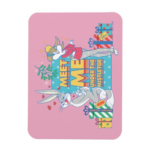 LOONEY TUNES™ | Ontmoet me onder de mistletoe Magneet (Verticaal)