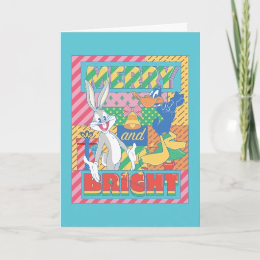 LOONEY TUNES™ | Prettig Kerstfeest Kaart (Voorkant)