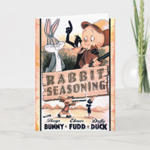 LOONEY TUNES™ Rabbit Seasoning Kaart