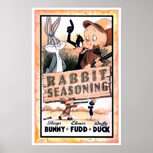 LOONEY TUNES™ Rabbit Seasoning Poster (Voorkant)