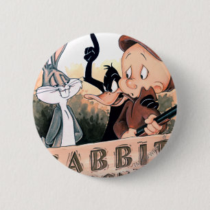 LOONEY TUNES™ Rabbit Seasoning Ronde Button 5,7 Cm