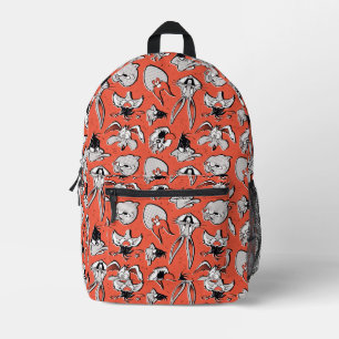 LOONEY TUNES™ Retro Halftone Patroon Bedrukte Rugzak