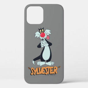 LOONEY TUNES™ Retro Lachsalvo's   SYLVESTER™ iPhone 12 Hoesje