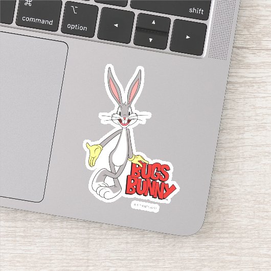 LOONEY TUNES™ Retro Laughs | BUGS BUNNY™ Sticker (Detail)