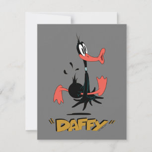 LOONEY TUNES™ Retro Laughs   DAFFY DUCK™ Notitiekaartje