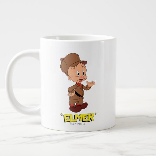 LOONEY TUNES™ Retro Laughs | ELMER FUDD™ Extra Grote Beker (Links)