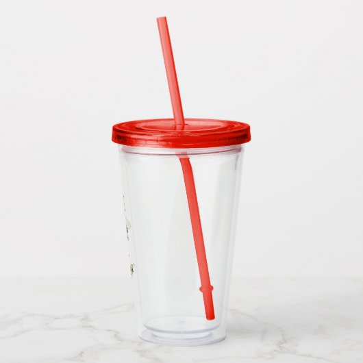 LOONEY TUNES™ Retro Laughs | Porky Pig Acryl Drinkbeker (Links)