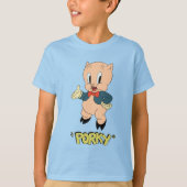 LOONEY TUNES™ Retro Laughs | Porky Pig T-shirt (Voorkant)