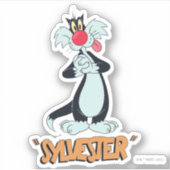 LOONEY TUNES™ Retro Laughs | SYLVESTER™ Sticker (Voorkant)