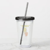LOONEY TUNES™ Retro Laughs | TWEETY™ Acryl Drinkbeker (Achterkant)