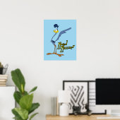 LOONEY TUNES™ Retro Laughs | WEGRUNNER™ Poster (Thuiskantoor)