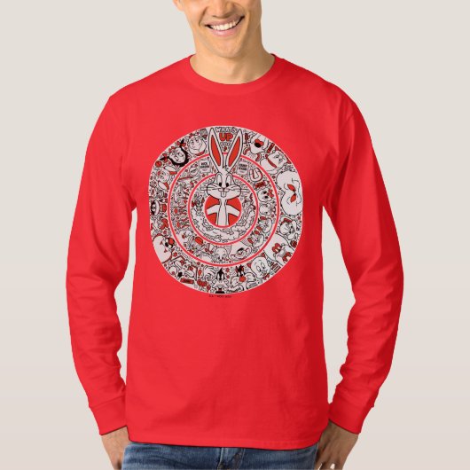 LOONEY TUNES™ Rings Doodle Art T-shirt (Voorkant)
