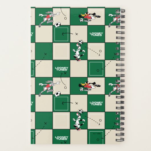LOONEY TUNES™ Soccer Grid Pattern Planner (Achterkant)