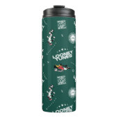 LOONEY TUNES™ Soccer Playbook Pattern Thermosbeker (Voorkant)