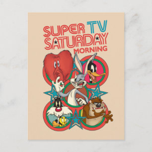 LOONEY TUNES™   Super TV Zaterdagochtend Briefkaart