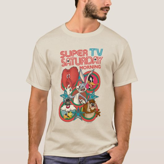LOONEY TUNES™ | Super TV Zaterdagochtend T-shirt (Voorkant)
