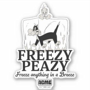LOONEY TUNES™ SYLVESTER™ & TWEETY™ Freezy Peazy Sticker