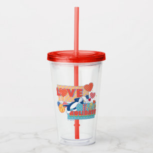 LOONEY TUNES™   SYLVESTER™ & TWEETY™Love Feestdage Acryl Drinkbeker