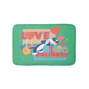 LOONEY TUNES™   SYLVESTER™ & TWEETY™Love Feestdage Badmat