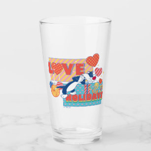 LOONEY TUNES™   SYLVESTER™ & TWEETY™Love Feestdage Glas