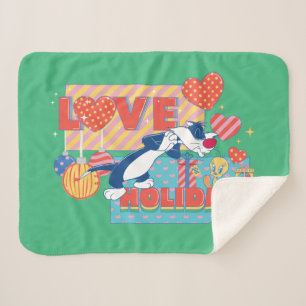 LOONEY TUNES™   SYLVESTER™ & TWEETY™Love Feestdage Sherpa Deken