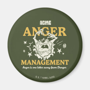 LOONEY TUNES™  TAZ™ ACME Anger Management Magneet