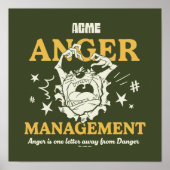 LOONEY TUNES™ |TAZ™ ACME Anger Management Poster (Voorkant)