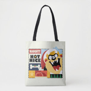 LOONEY TUNES™ TAZ™ Naughty Not Nice Draagtas