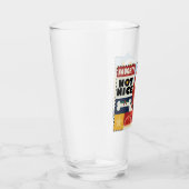 LOONEY TUNES™ TAZ™ Naughty Not Nice Glas (Rechts)