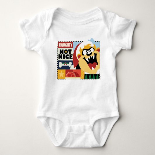 LOONEY TUNES™ TAZ™ Naughty Not Nice Romper (Voorkant)