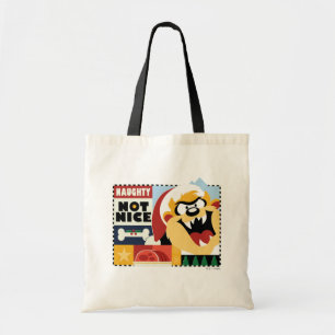 LOONEY TUNES™ TAZ™ Naughty Not Nice Tote Bag