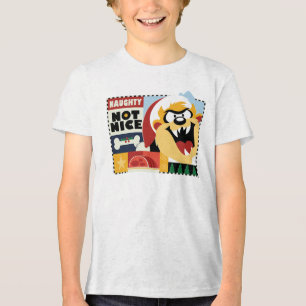 LOONEY TUNES™ TAZ™ Naughty Not Nice Tri-Blend Shirt