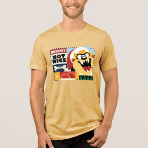 LOONEY TUNES™ TAZ™ Naughty Not Nice Tri-Blend Shirt