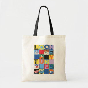 LOONEY TUNES™-tekencheckerblokken Tote Bag