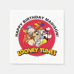 LOONEY TUNES™-tekenfilmfiguren Verjaardag Servet
