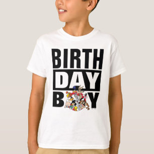 LOONEY TUNES™-tekengroep Verjaardag jongen T-shirt