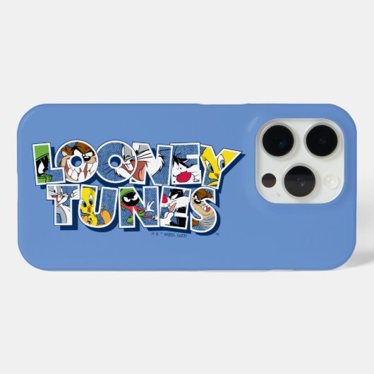 LOONEY TUNES™-tekens in letters Case-Mate iPhone Case (Achterkant (horizontaal))