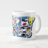 LOONEY TUNES™-tekens in letters Extra Grote Beker (Voorkant rechts)