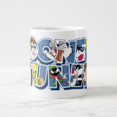 LOONEY TUNES™-tekens in letters Extra Grote Beker (Voorkant)