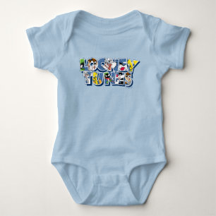 LOONEY TUNES™-tekens in letters Romper