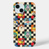 LOONEY TUNES™-tekens op zwart-witchecker Case-Mate iPhone Case (Achterkant)