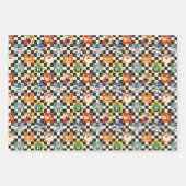 LOONEY TUNES™-tekens op zwart-witchecker Inpakpapier Vel (Voorkant 2)