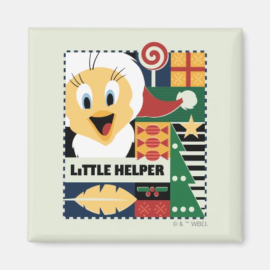 LOONEY TUNES™ TWEETY™ Little Helper Magneet (Voorkant)