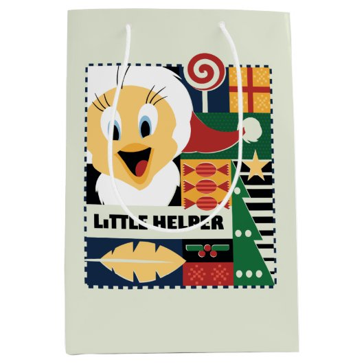 LOONEY TUNES™ TWEETY™ Little Helper Medium Cadeauzakje (Voorkant)