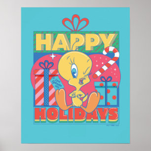 LOONEY TUNES™ TWEETY™ Prettige feestdagen Poster