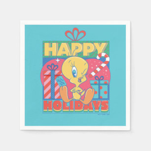 LOONEY TUNES™ TWEETY™ Prettige feestdagen Servet