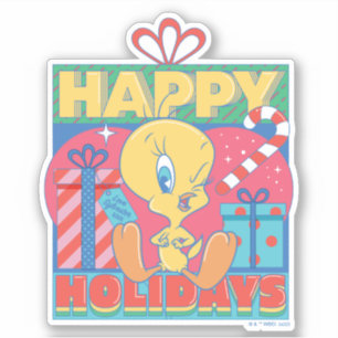 LOONEY TUNES™ TWEETY™ Prettige feestdagen Sticker