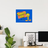 LOONEY TUNES™ TWEETY™ Retro Lobby Kaart Poster (Thuiskantoor)